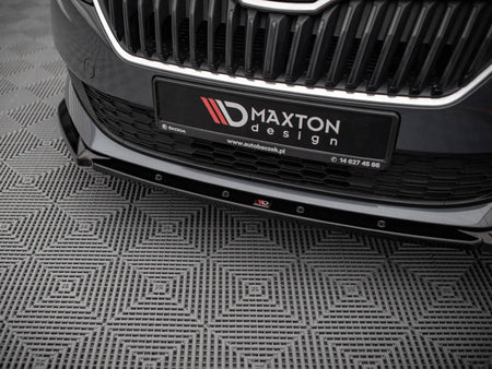 Maxton Design Front Splitter Skoda Fabia MK3 Facelift (2019-) - SK-FA-3F-K-FD1G - Image 4