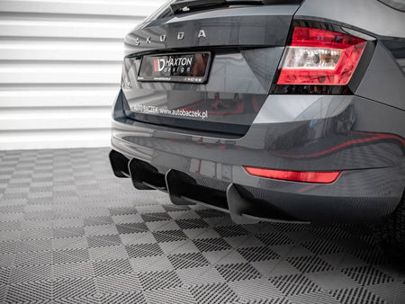 Maxton Design Street PRO Rear Diffuser Skoda Fabia Estate Mk3 Facelift - SKAFA3FKCNC-RS1B - Image 4