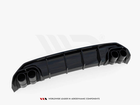 Maxton Design Rear Valance + Exhaust Ends Imitation Audi A3 S-Line Sportback 8Y - AU-A3-8Y-SLINE-RS1+ - Image 6