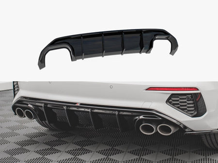 Maxton Design Rear Valance Audi S3 Sportback 8Y - AU-A3-8Y-SLINE-RS1G - Image 1