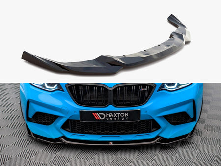 Maxton Design Front Splitter V.1 Bmw M2 Competition F87 (2018-2020) - BM-2-87-M-COMP-FD1G - Image 1