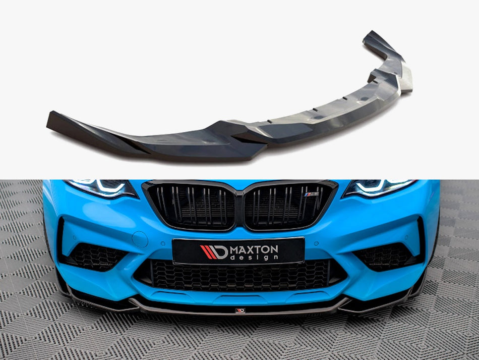 Maxton Design Front Splitter V.1 Bmw M2 Competition F87 (2018-2020) - BM-2-87-M-COMP-FD1G - Image 1
