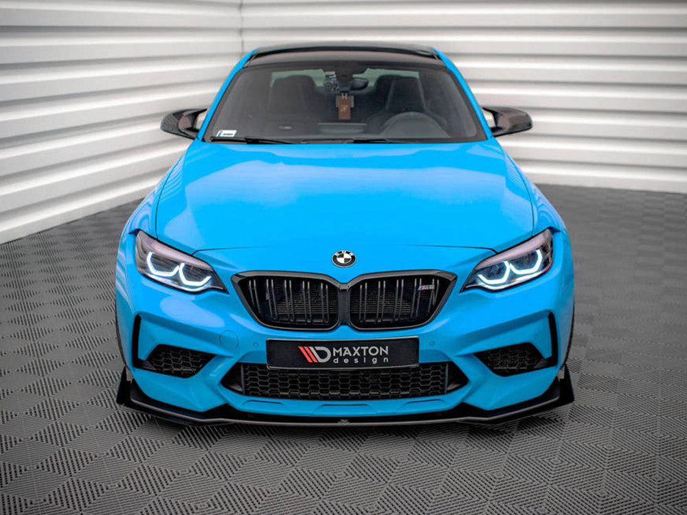 Maxton Design Street PRO Front Splitter V.1 + Flaps BMW M2 Competition F87 - BM287MCOMPCNC-FD1B+FSF1G - Image 3