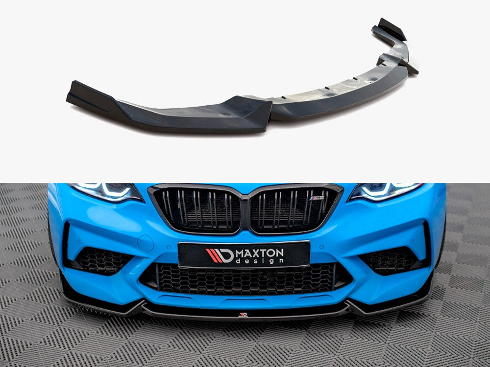 Maxton Design Front Splitter V.2 Bmw M2 Competition F87 (2018-2020) - BM-2-87-M-COMP-FD2G - Image 1