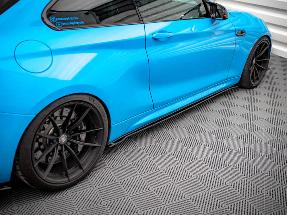 Maxton Design Street PRO Side Skirts Diffusers BMW M2 F87 - BM287MCOMPCNC-SD1B - Image 3
