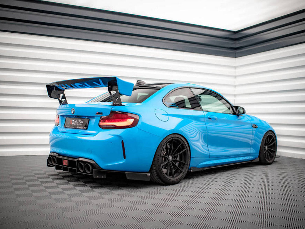 Maxton Design Street PRO Side Skirts Diffusers + Flaps BMW M2 F87 - BM287MCOMPCNC-SD1B+SRF1G - Image 2