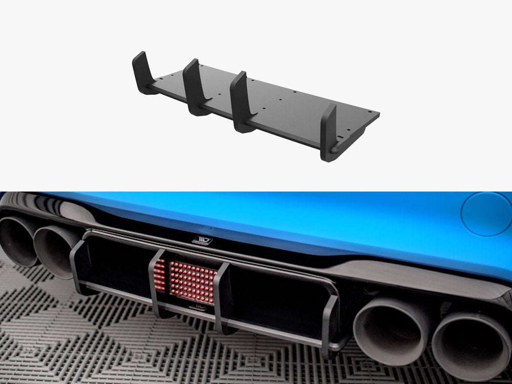 Maxton Design Street PRO Rear Diffuser Bmw M2 F87 (2016-2020) - BM287MCOMPCNC-RS2B - Image 1