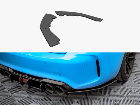 Maxton Design Street PRO Rear Side Splitters Bmw M2 F87 (2016-2020) - BM287MCOMPCNC-RSD1B - Image 1