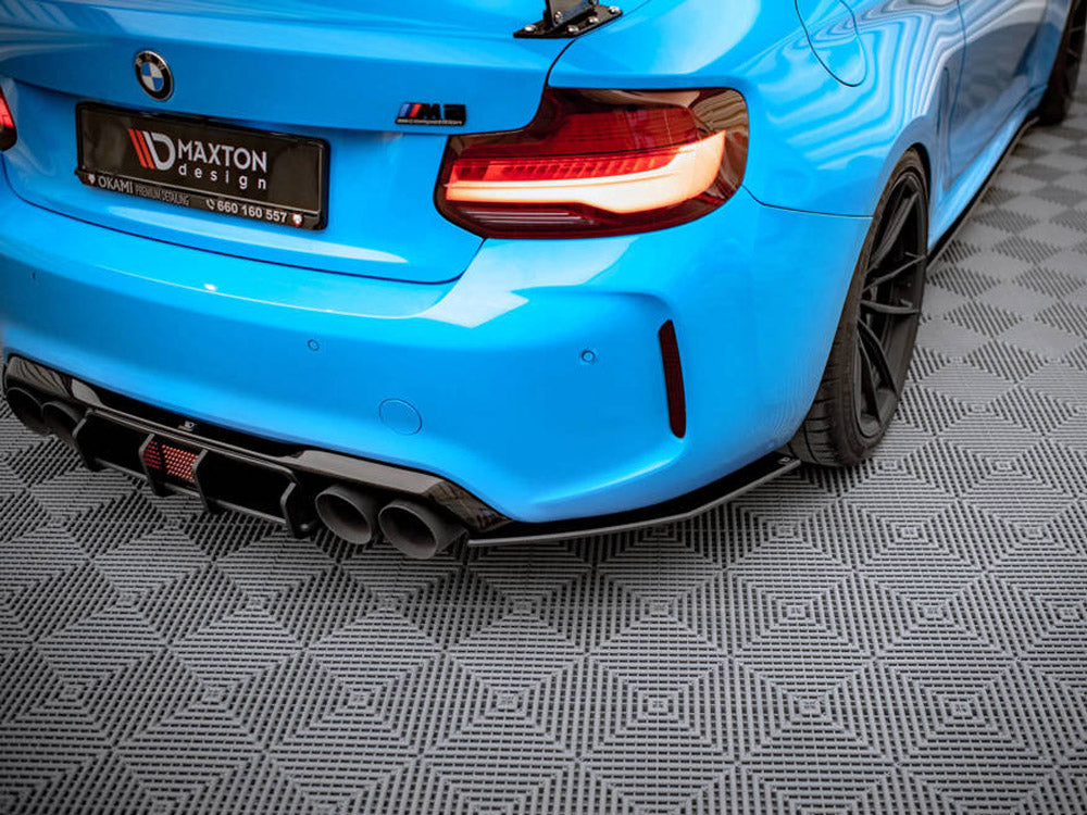 Maxton Design Street PRO Rear Side Splitters Bmw M2 F87 (2016-2020) - BM287MCOMPCNC-RSD1B - Image 3