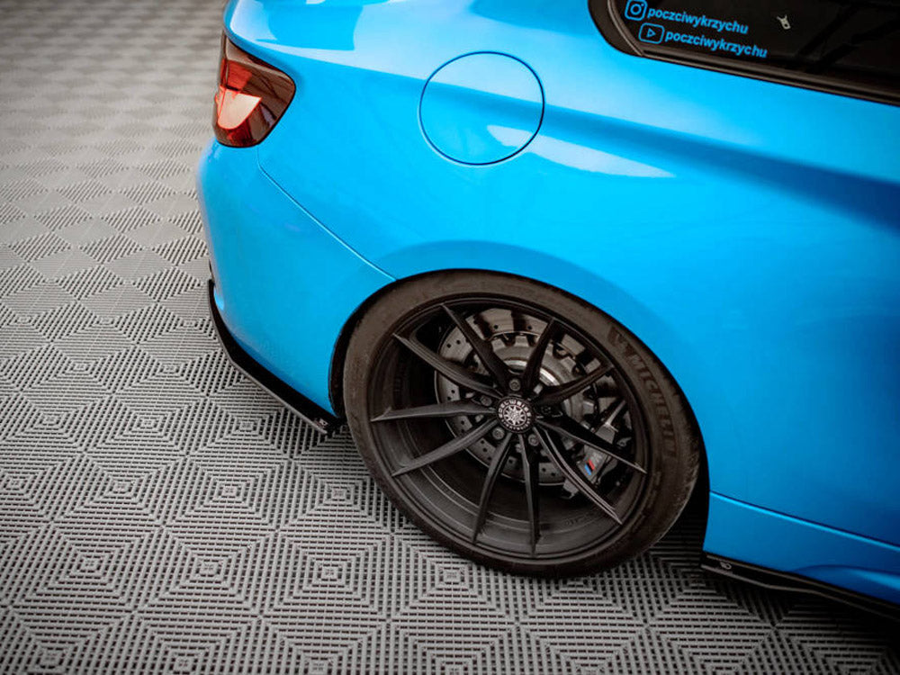 Street PRO Rear Side Splitters Bmw M2 F87 (2016-2020)