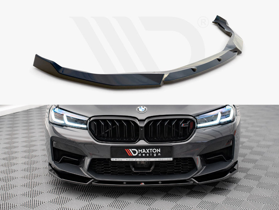 MAXTON DESIGN Front Splitter V.1 BMW M5 F90 Facelift