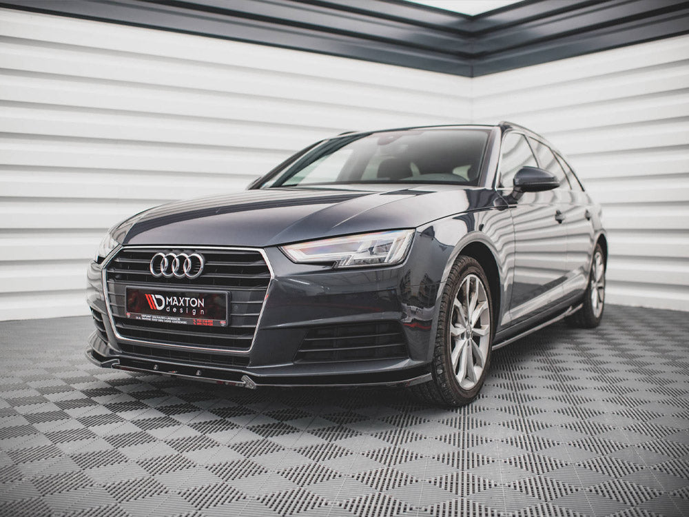 Maxton Design Front Splitter V.1 Audi A4 B9 - AU-A4-B9-FD1G - Image 2