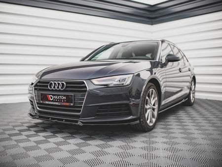 Maxton Design Front Splitter V.1 Audi A4 B9 - AU-A4-B9-FD1G - Image 2