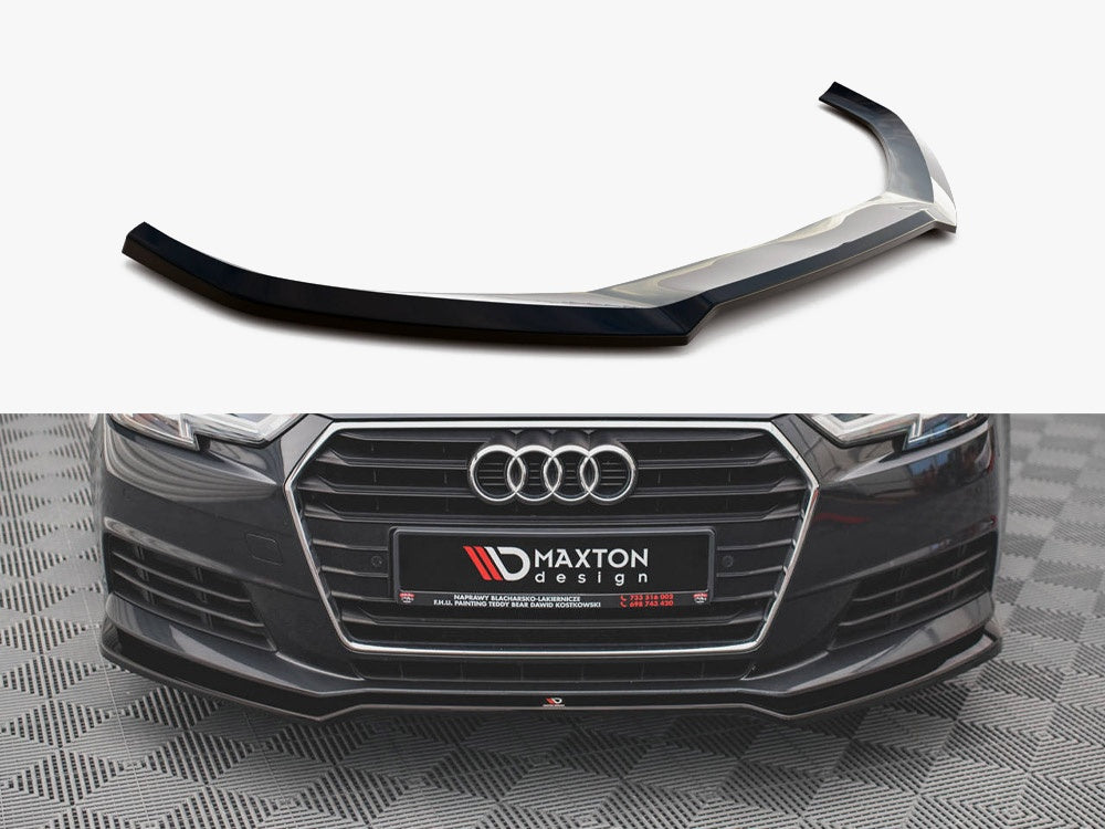 Maxton Design Front Splitter V.2 Audi A4 B9 - AU-A4-B9-FD2G - Image 1