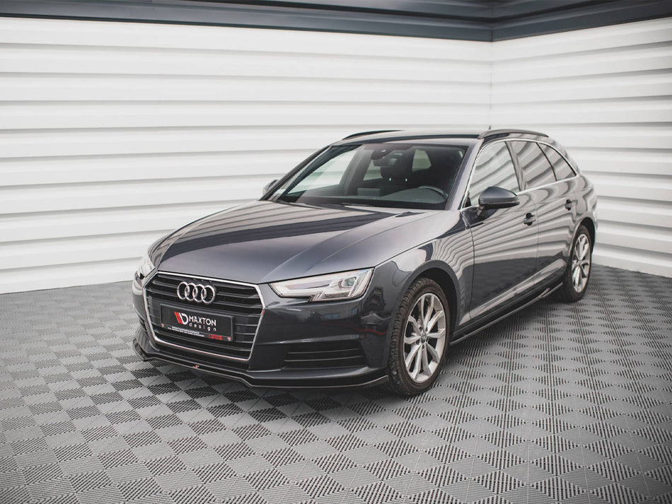 Maxton Design Front Splitter V.2 Audi A4 B9 - AU-A4-B9-FD2G - Image 2