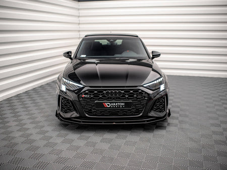 Maxton Design Street PRO Front Splitter V.1 + Flaps Audi RS3 8Y - AURS38YCNC-FD1B+FSF1G - Image 3