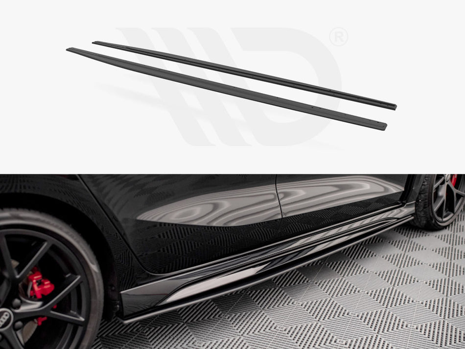 MAXTON DESIGN Street PRO Side Skirts Diffusers Audi RS3 Sportback 8Y