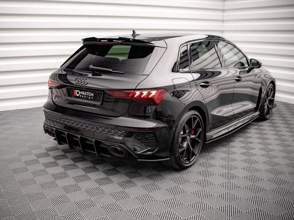 Maxton Design Street PRO Rear Side Splitters Audi RS3 Sportback 8Y - AURS38YCNC-RSD1B - Image 2