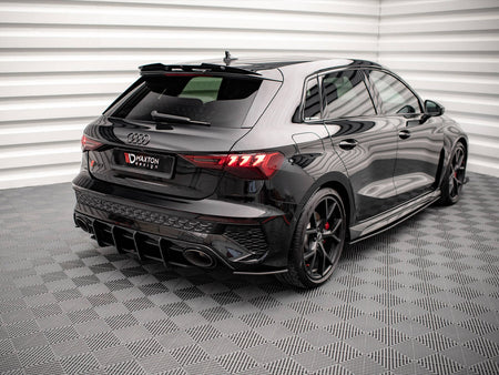 Maxton Design Street PRO Rear Side Splitters Audi RS3 Sportback 8Y - AURS38YCNC-RSD1B - Image 2