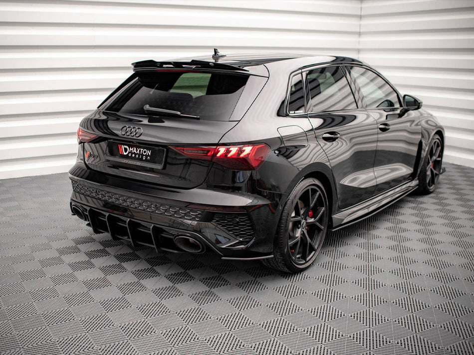 Maxton Design Street PRO Rear Side Splitters Audi RS3 Sportback 8Y - AURS38YCNC-RSD1B - Image 2