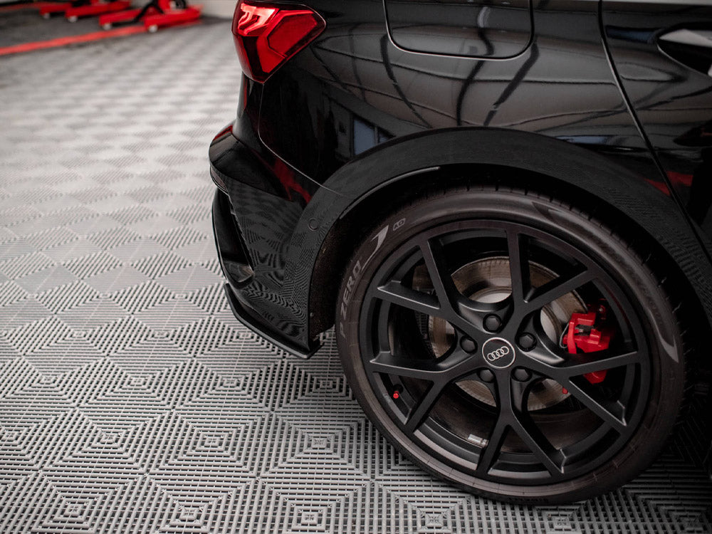 Street PRO Rear Side Splitters Audi RS3 Sportback 8Y