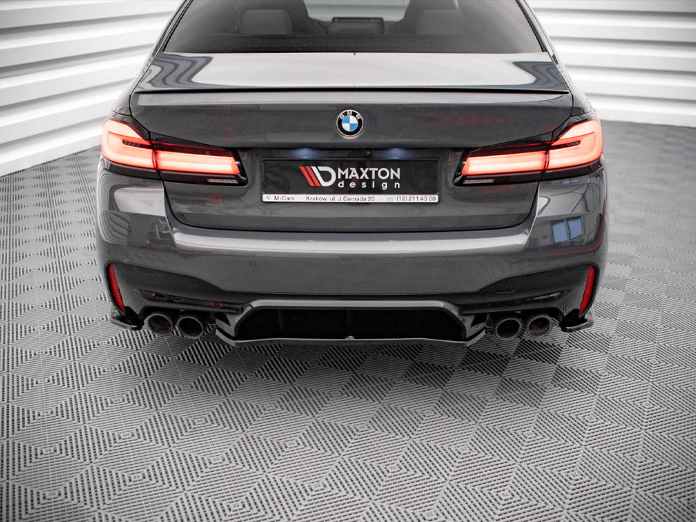 Maxton Design Central Rear Splitter BMW M5 F90 - BM-5-90-M-RD1G - Image 3