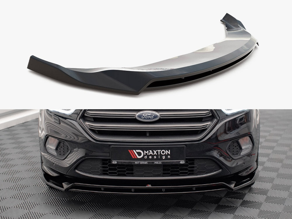 Maxton Design Front Splitter V.1 Ford Escape ST-Line Mk3 - FO-ES-3-STLINE-FD1G+FD1RG - Image 1