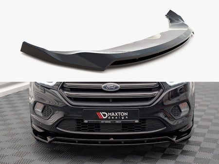 Maxton Design Front Splitter V.1 Ford Escape ST-Line Mk3 - FO-ES-3-STLINE-FD1G+FD1RG - Image 1