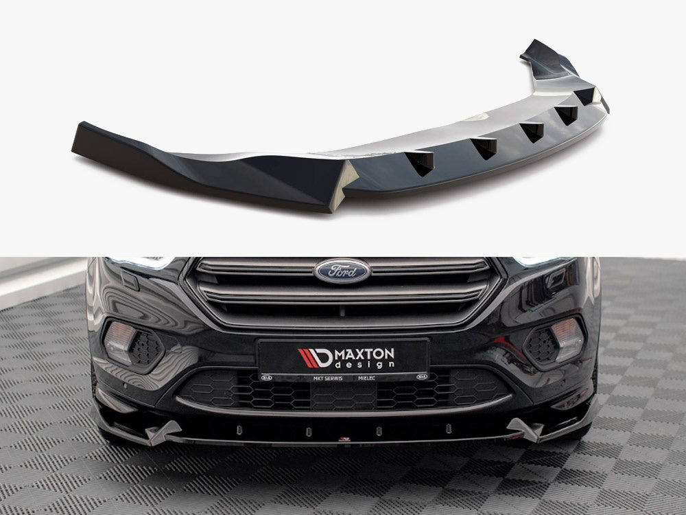 Maxton Design Front Splitter V.2 Ford Escape St-line MK3 (2012-2019) - FO-ES-3-STLINE-FD2G - Image 1