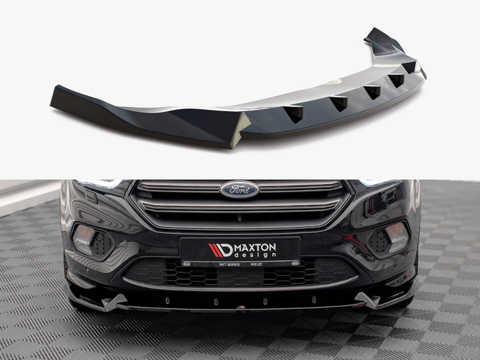 Maxton Design Front Splitter V.2 Ford Escape St-line MK3 (2012-2019) - FO-ES-3-STLINE-FD2G - Image 1