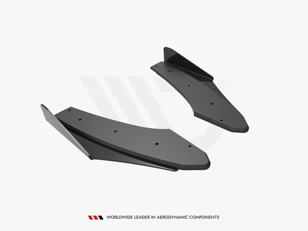 Maxton Design Street PRO Rear Side Splitters + Flaps Audi S3 Sedan 8Y - AUS38YSCNC-RSD1B+RSF1G - Image 6