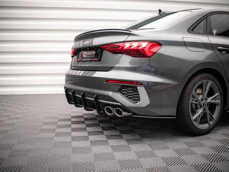 Maxton Design Street PRO Rear Diffuser Audi S3 Sedan 8Y (2020-) - AUS38YSCNC-RS1B - Image 3