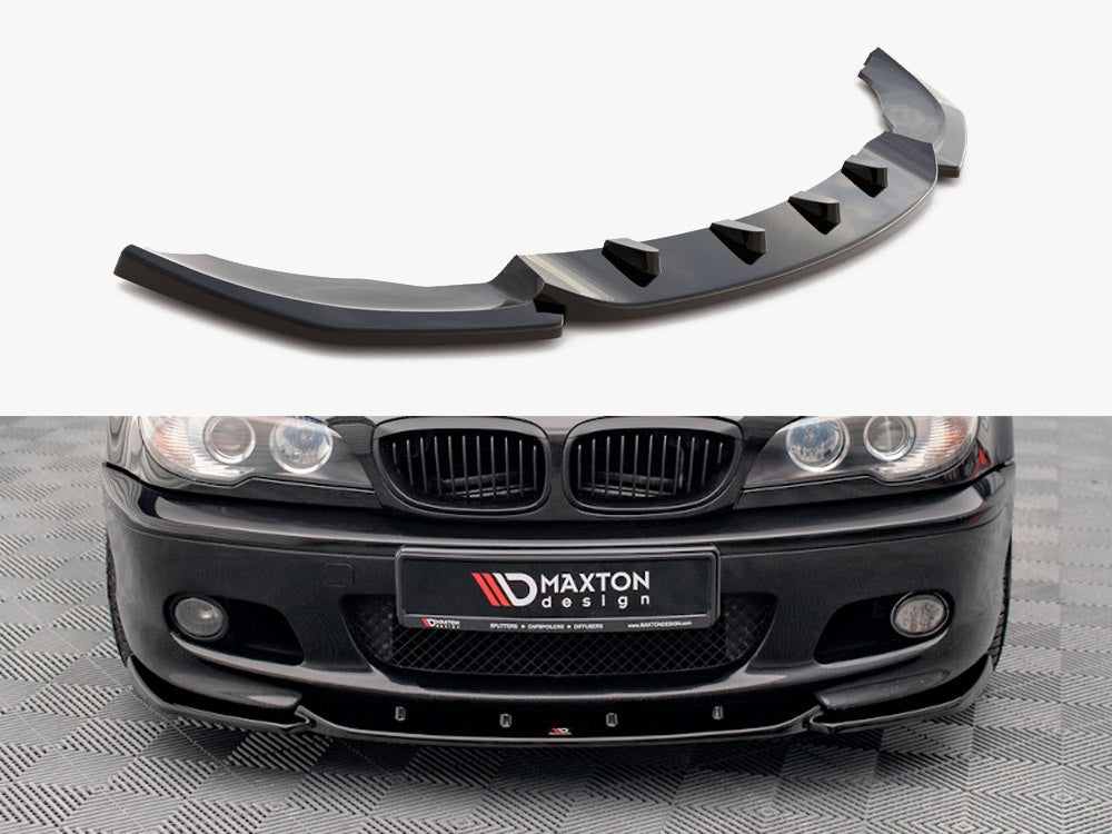Maxton Design Front Splitter V.2 Bmw 3 Coupe M-pack E46 (1999-2005) - BM-3-46-C-MPACK-FD2G - Image 1