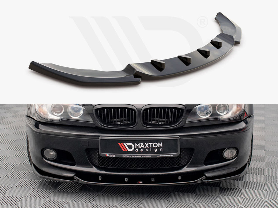 MAXTON DESIGN Front Splitter V.2 Bmw 3 Coupe M-pack E46 (1999-2005)