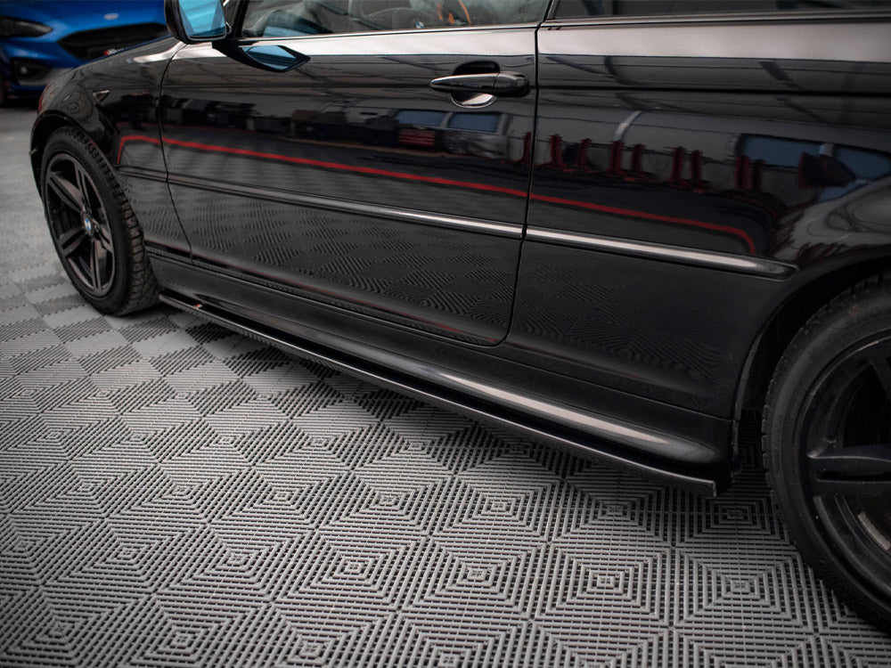 Side Skirts Diffusers V.2 Bmw 3 Coupe M-pack E46 (1999-2005)