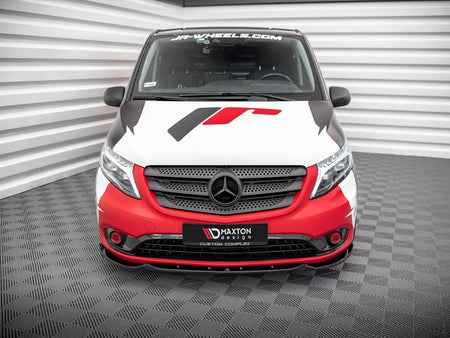 Maxton Design Front Splitter V.1 Mercedes VITO W447 Facelift (2020-) - ME-VI-W447F-FD1G - Image 3