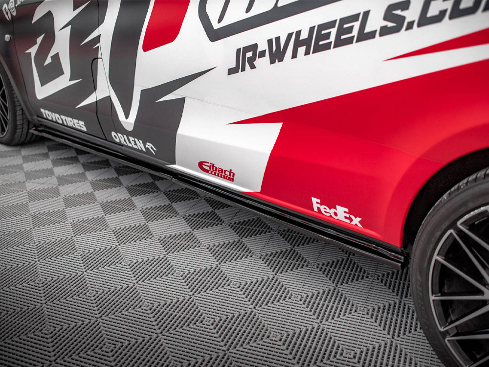 Maxton Design Side Skirts Diffusers Mercedes VITO Extra Long W447 Facelift - ME-VI-W447F-SD1A+BG - Image 3