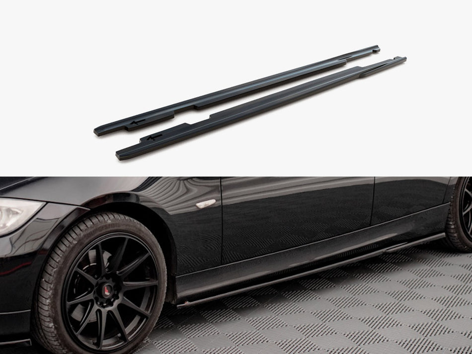 Maxton Design Side Skirts Diffusers Bmw 3 E90 (2004-2008) - BM-3-90-SD1G - Image 1