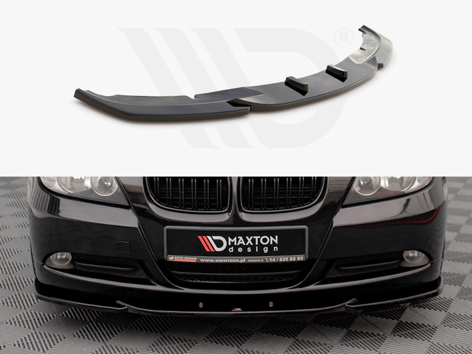 MAXTON DESIGN Front Splitter V.2 Bmw 3 E90 (2004-2008)