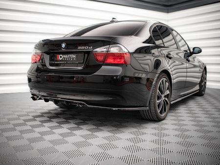 Central Rear Splitter (Vertical Bars) BMW 3 Sedan E90