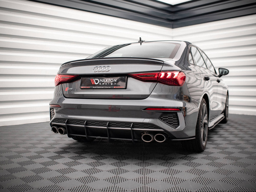 Maxton Design Street PRO Rear Side Splitters Audi S3 Sedan 8Y - AUS38YSCNC-RSD1B - Image 2