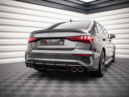 Maxton Design Street PRO Rear Side Splitters Audi S3 Sedan 8Y - AUS38YSCNC-RSD1B - Image 2