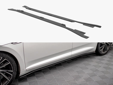 Maxton Design Street PRO Side Skirts Diffusers VW Arteon R (2020-) - VWAR1FRCNC-SD1B - Image 1