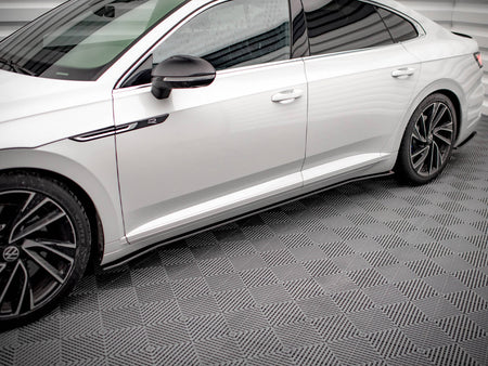 Street PRO Side Skirt Diffusers V.2 Volkswagen Arteon R / R-Line Sedan / Shooting Brake Mk1 Facelift