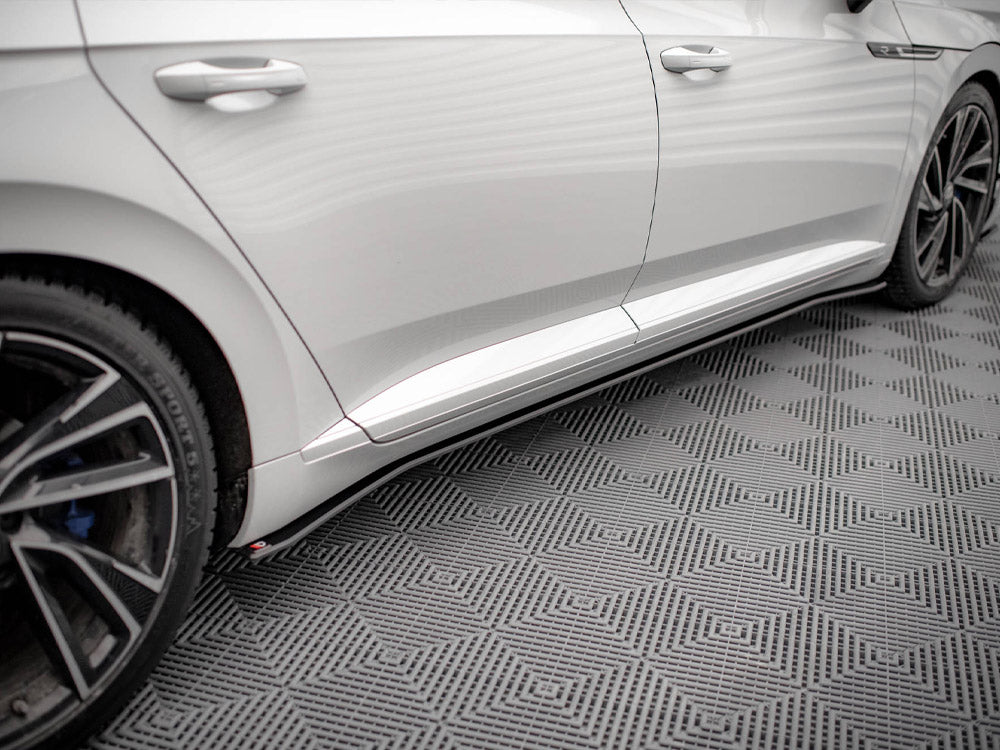 Street PRO Side Skirt Diffusers V.2 Volkswagen Arteon R / R-Line Sedan / Shooting Brake Mk1 Facelift