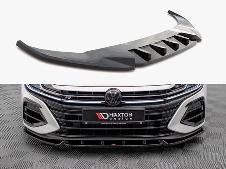 Maxton Design Front Splitter V.2 VW Arteon R (2020-) - VW-AR-1F-R-FD2G - Image 1