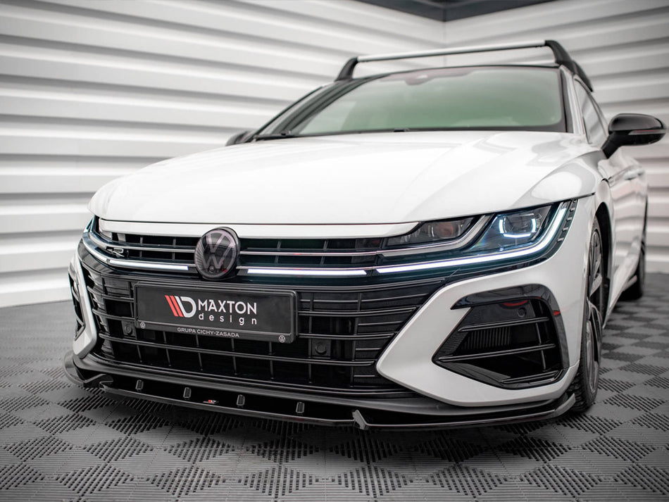 Maxton Design Front Splitter V.2 VW Arteon R (2020-) - VW-AR-1F-R-FD2G - Image 2
