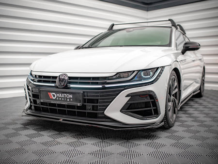Front Splitter V.3 Volkswagen Arteon R Sedan / Shooting Brake Mk1 Facelift