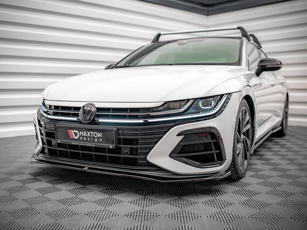 Maxton Design Front Splitter V.3 VW Arteon R (2020-) - VW-AR-1F-R-FD3G - Image 2