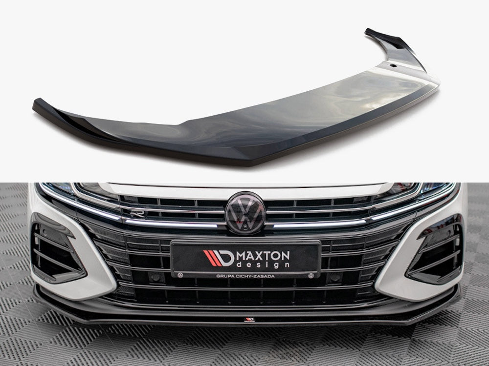 Maxton Design Front Splitter V.3 VW Arteon R (2020-) - VW-AR-1F-R-FD3G - Image 1